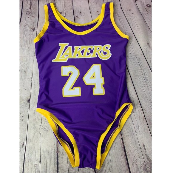 Kobe Bryant Lakers Jersey 24 Swimsuit Bodysuit Kobe Bryant Lakers Jersey 24 Swimsuit Bodysuit